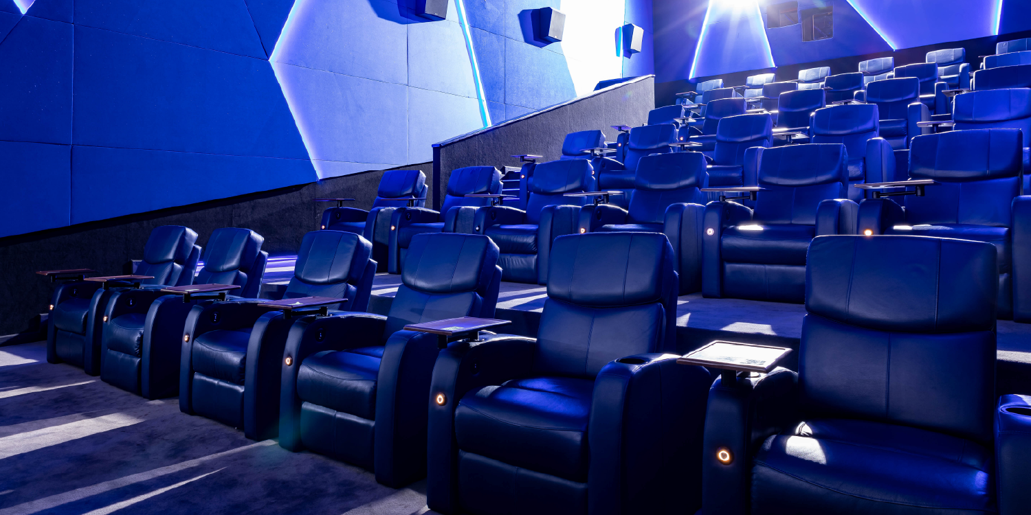 Luxury cinema auditorium at Westgate Cinema